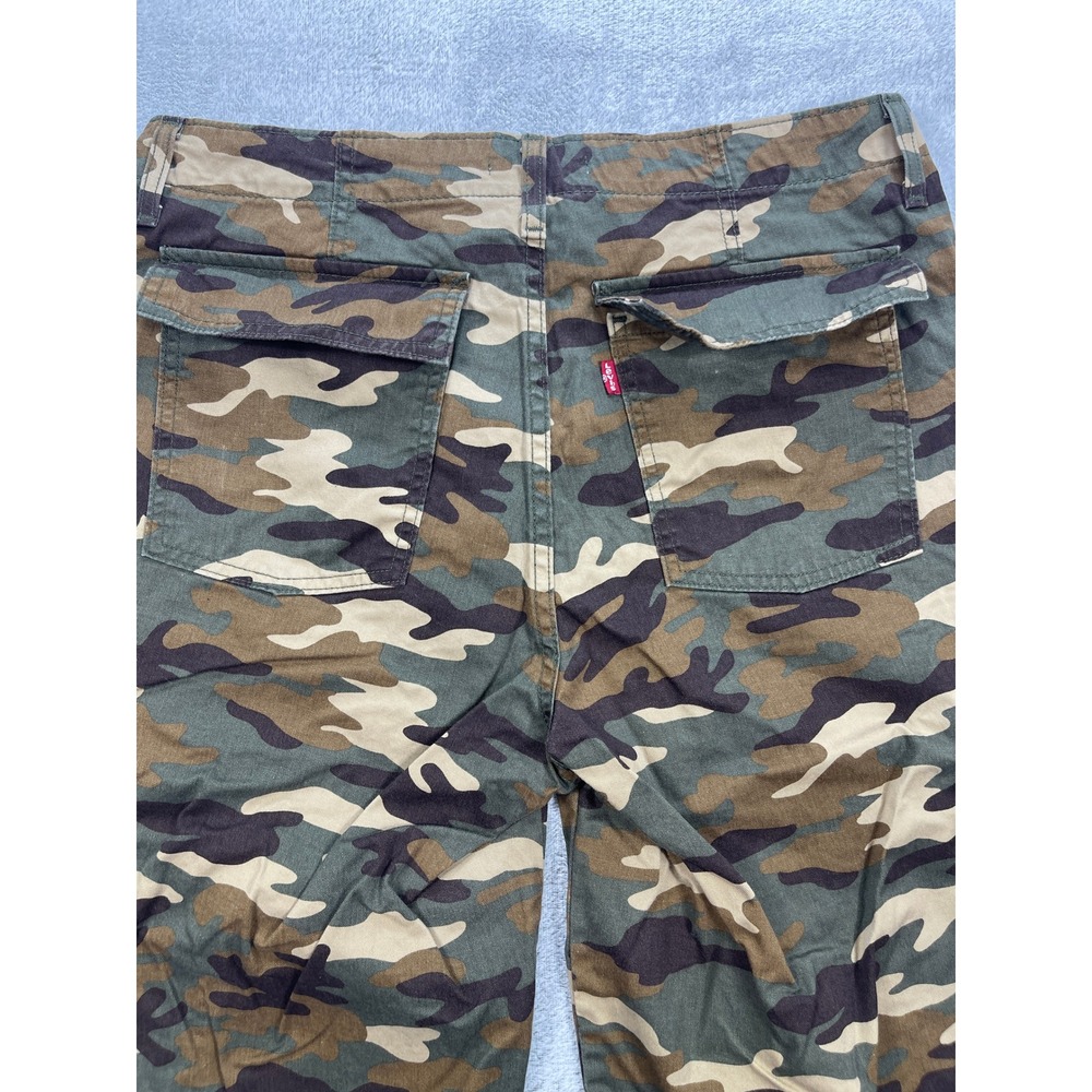 Levi's Cargo Pants Men 30 Camo '94 Baggy Straight Leg Camouflage - Picture 5 of 13